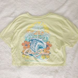 Quiet Storm Surf Shop Cropped Tee